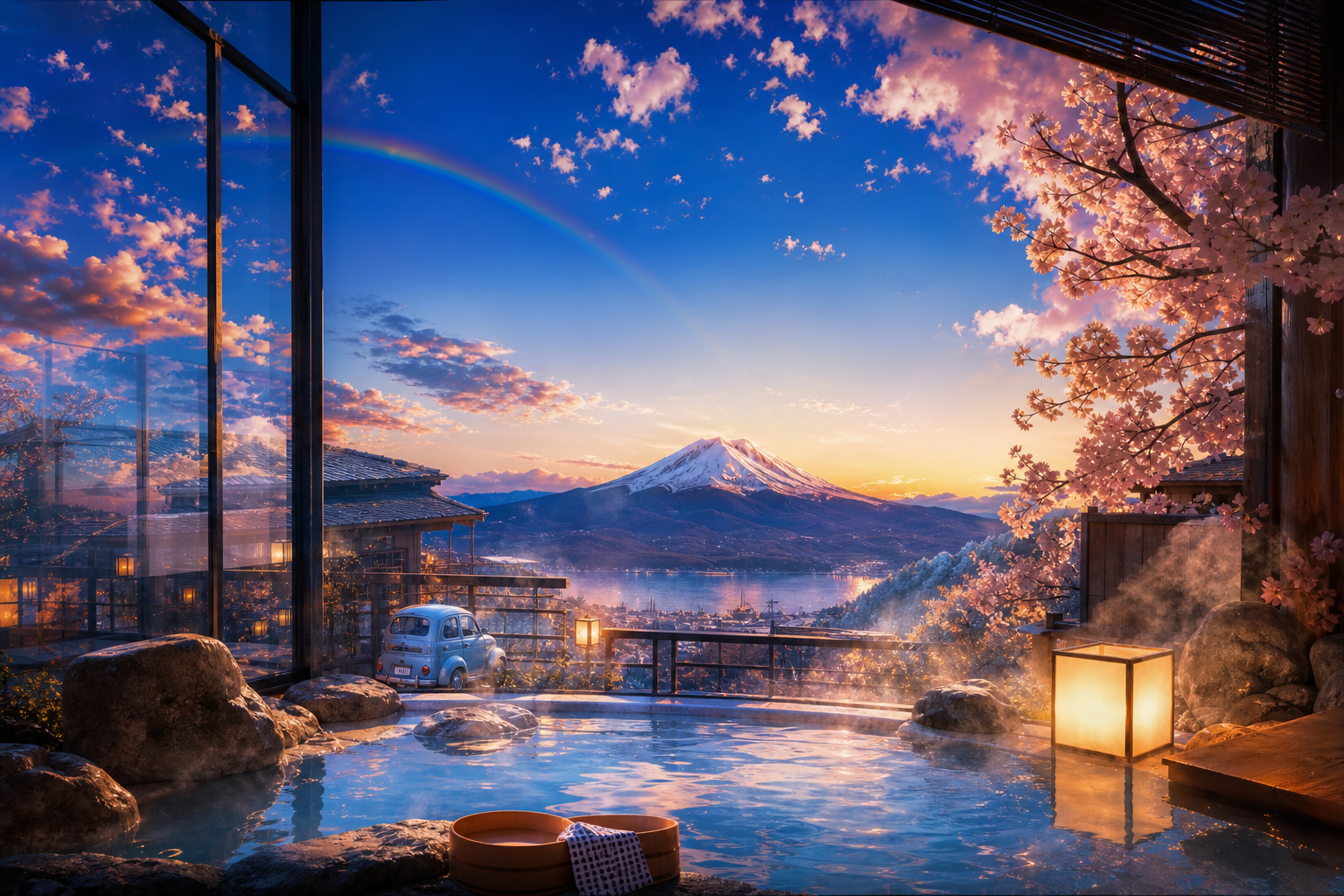 千禧梦核 · 雪山温泉露天风吕